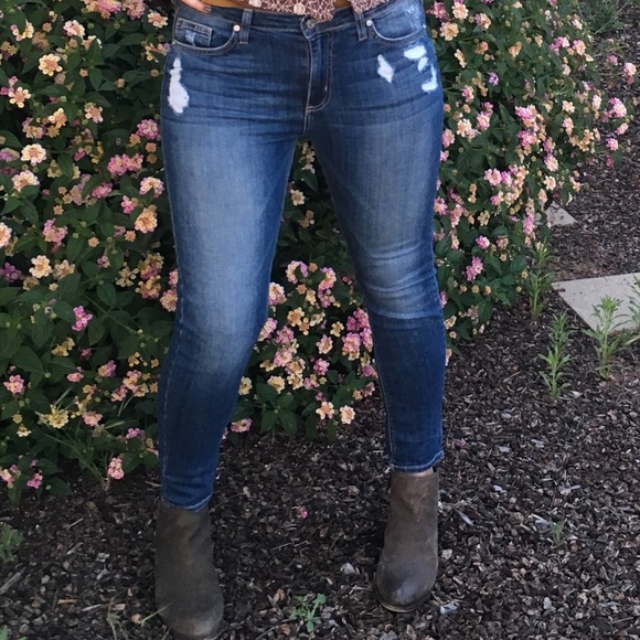 Just Black Denim - JUSTBLACK distressed skinny jeans